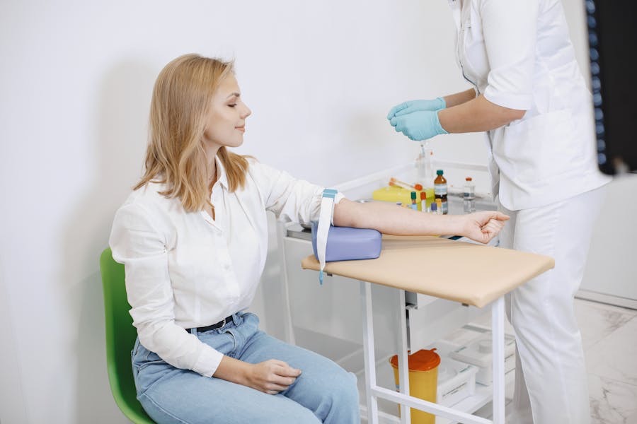 Mobile lab testing service